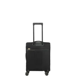 Transavia Trolleys|Handbagage Trolleys>Travelite Barbara Stepp 4 Wheel Trolley S black