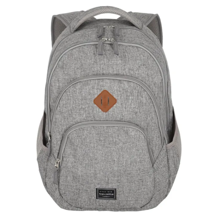 Heren Rugzakken|Dames Rugzakken>Travelite Basics Backpack Melange light grey