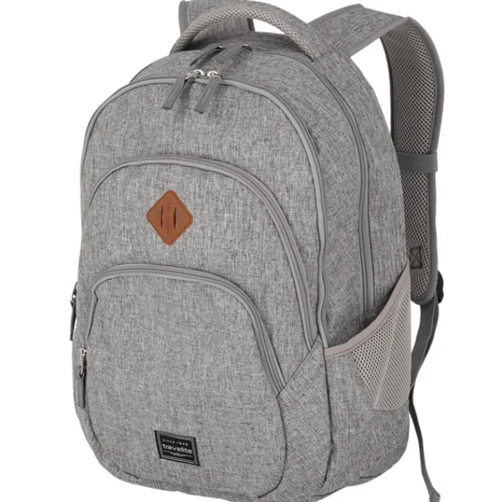 Heren Rugzakken|Dames Rugzakken>Travelite Basics Backpack Melange light grey