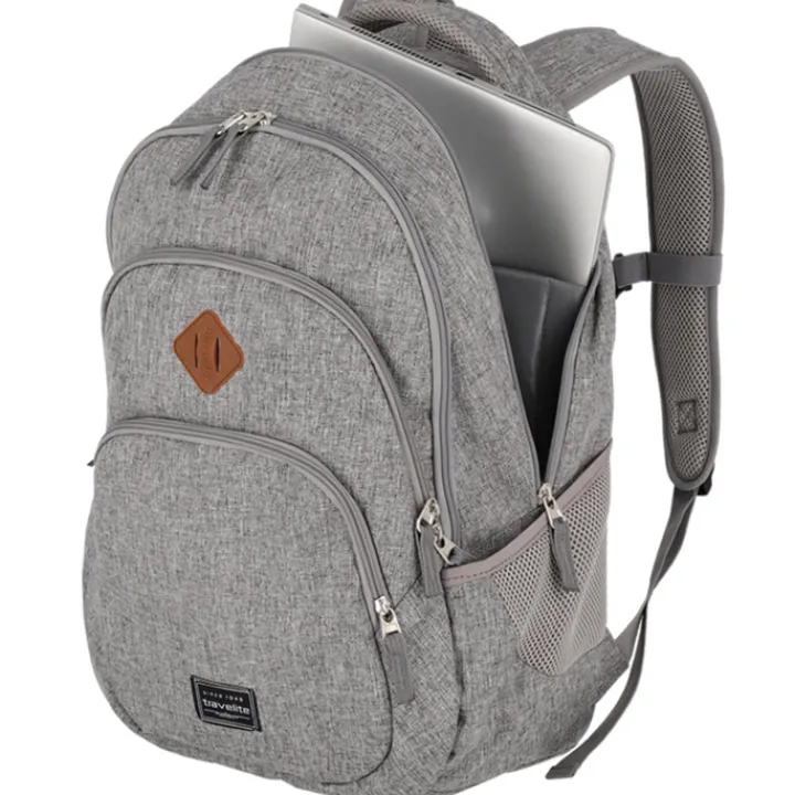 Heren Rugzakken|Dames Rugzakken>Travelite Basics Backpack Melange light grey