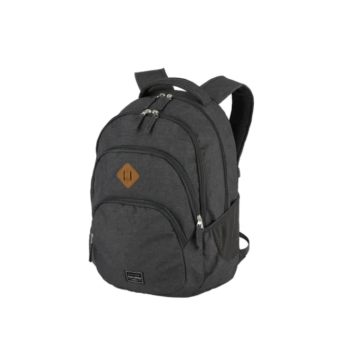 Heren Rugzakken|Dames Rugzakken>Travelite Basics Backpack Melange anthracite