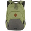 Heren Rugzakken|Dames Rugzakken>Travelite Basics Backpack Melange green/grey