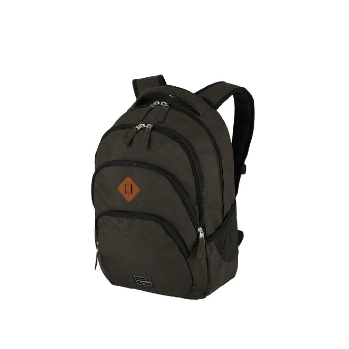 Heren Rugzakken|Dames Rugzakken>Travelite Basics Backpack Melange brown