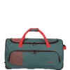 Grote Reistassen|Heren Reistassen>Travelite Basics Fresh Wheeled Duffle green/orange