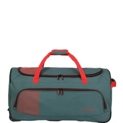 Grote Reistassen|Heren Reistassen>Travelite Basics Fresh Wheeled Duffle green/orange