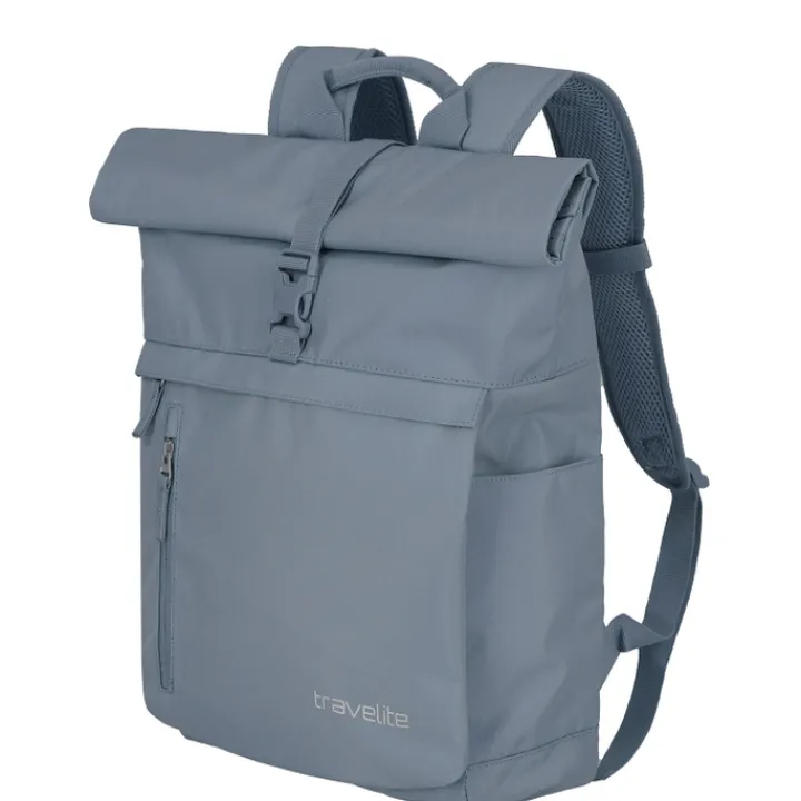 Heren Rugzakken|Dames Rugzakken>Travelite Basics Rollup Backpack bluegrey