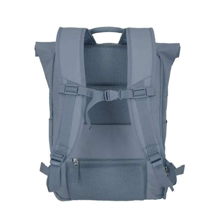 Heren Rugzakken|Dames Rugzakken>Travelite Basics Rollup Backpack bluegrey