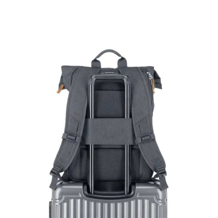 Heren Rugzakken|Dames Rugzakken>Travelite Basics Rollup Backpack anthracite