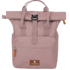 Kleine Rugzakken>Travelite Basics Short Handle Rollup smoky rose