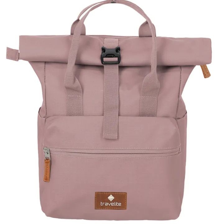 Kleine Rugzakken>Travelite Basics Short Handle Rollup smoky rose