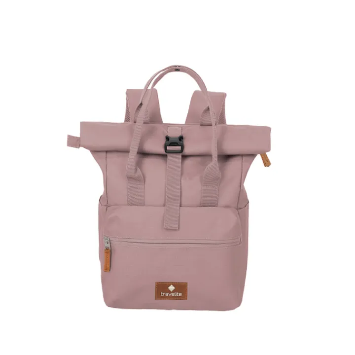 Kleine Rugzakken>Travelite Basics Short Handle Rollup smoky rose