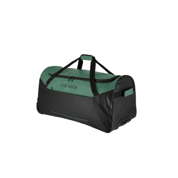 Grote Reistassen|Heren Reistassen>Travelite Basics Trolley Travel Bag green