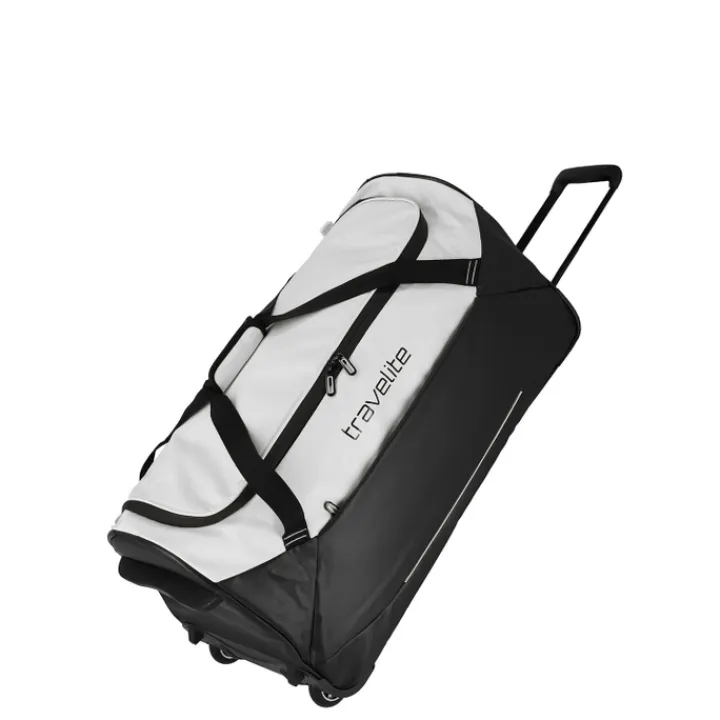 Grote Reistassen|Dames Reistassen>Travelite Basics Trolley Travel Bag white