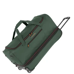 Grote Reistassen|Heren Reistassen>Travelite Basics Wheeled Duffle 70 Expandable dark green