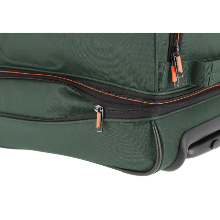 Heren Reistassen|Dames Reistassen>Travelite Basics Wheeled Duffle 55 Expandable dark green