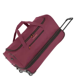 Grote Reistassen|Heren Reistassen>Travelite Basics Wheeled Duffle 70 Expandable dark red