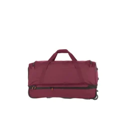 Grote Reistassen|Heren Reistassen>Travelite Basics Wheeled Duffle 70 Expandable dark red