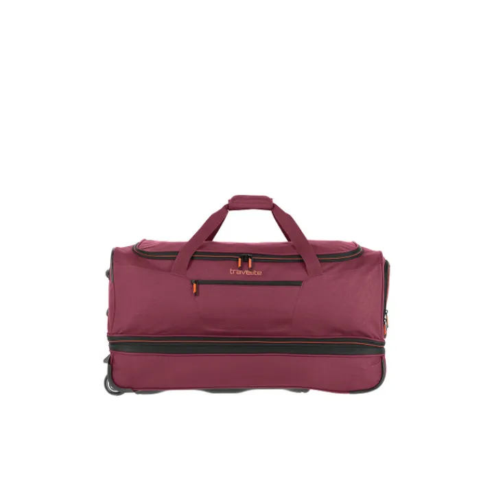 Grote Reistassen|Heren Reistassen>Travelite Basics Wheeled Duffle 70 Expandable dark red