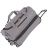 Heren Reistassen|Dames Reistassen>Travelite Basics Wheeled Duffle 55 Expandable grey