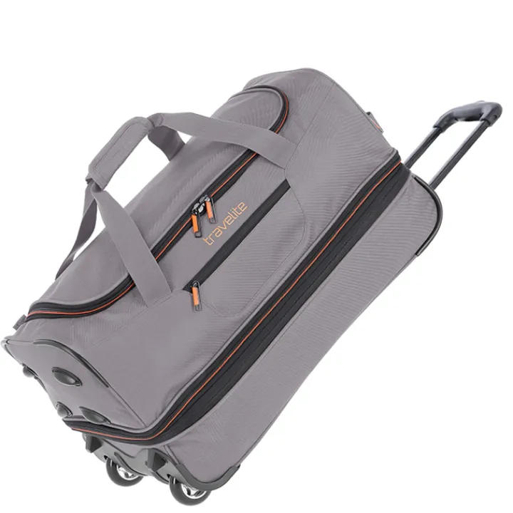 Heren Reistassen|Dames Reistassen>Travelite Basics Wheeled Duffle 55 Expandable grey