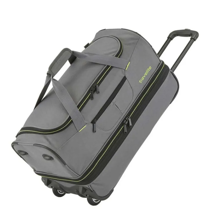 Heren Reistassen|Dames Reistassen>Travelite Basics Wheeled Duffle 55 Expandable grey
