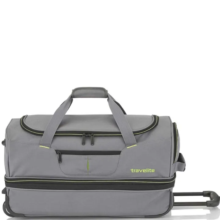 Heren Reistassen|Dames Reistassen>Travelite Basics Wheeled Duffle 55 Expandable grey