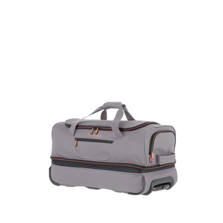 Heren Reistassen|Dames Reistassen>Travelite Basics Wheeled Duffle 55 Expandable grey