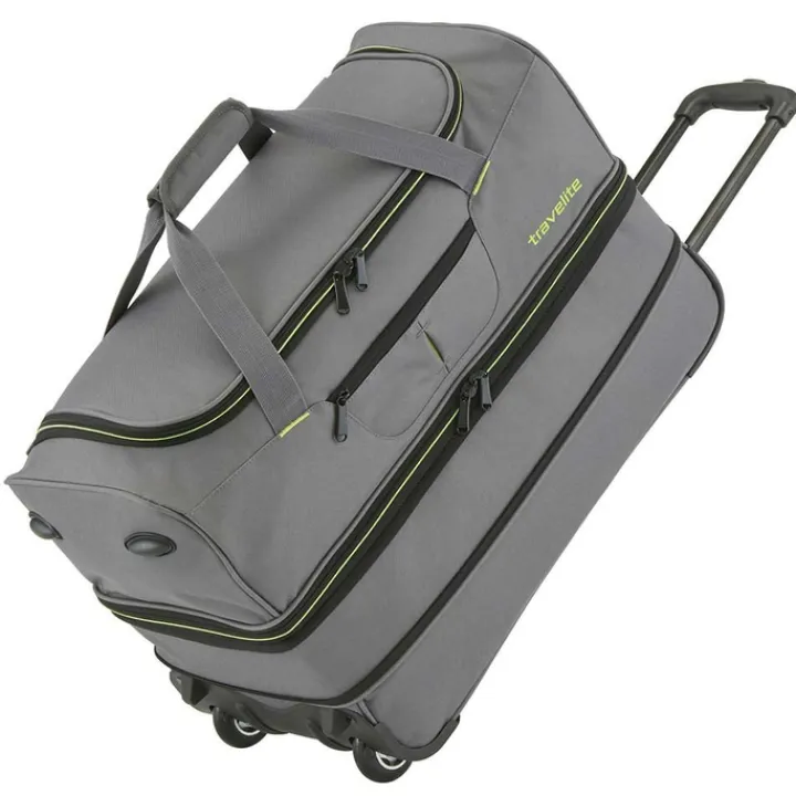 Heren Reistassen|Dames Reistassen>Travelite Basics Wheeled Duffle 55 Expandable grey