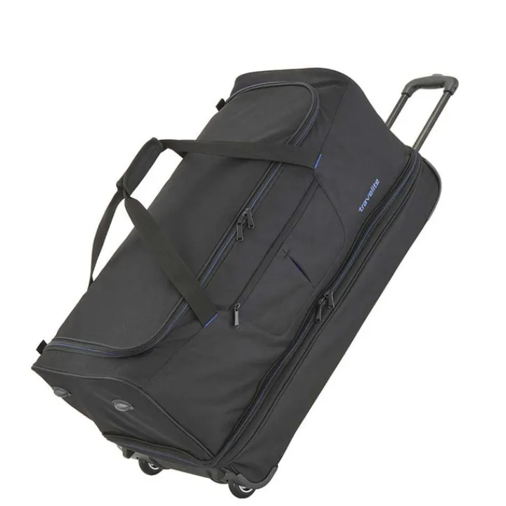 Heren Reistassen|Dames Reistassen>Travelite Basics Wheeled Duffle 55 Expandable black