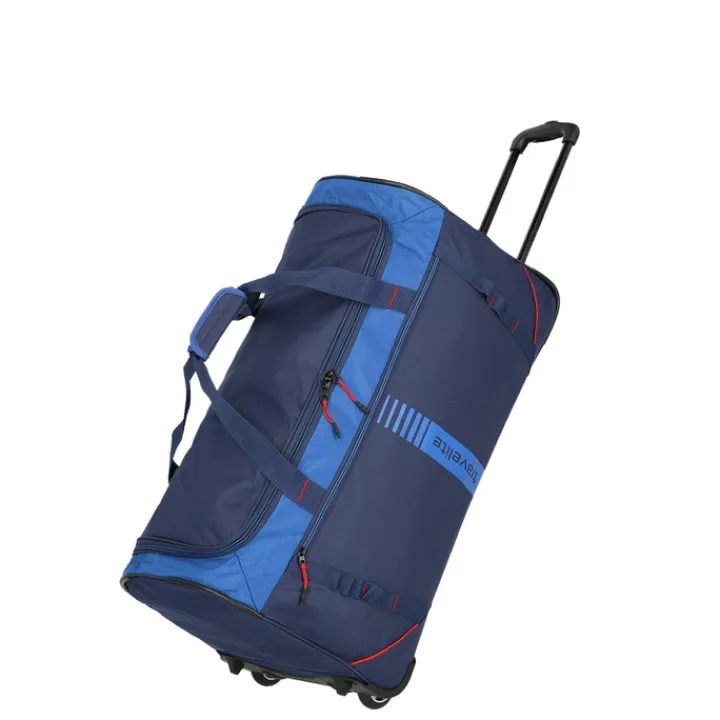 Grote Reistassen|Heren Reistassen>Travelite Basics Wheeled Duffle Active navy
