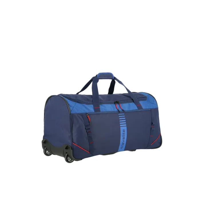 Grote Reistassen|Heren Reistassen>Travelite Basics Wheeled Duffle Active navy