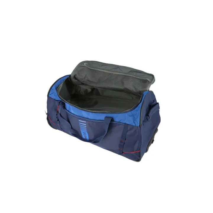 Grote Reistassen|Heren Reistassen>Travelite Basics Wheeled Duffle Active navy