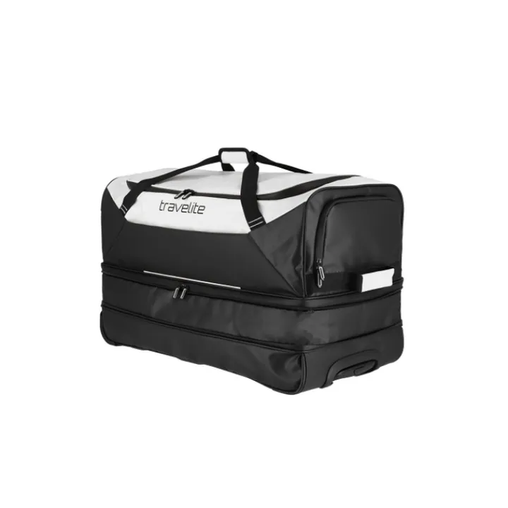 Heren Reistassen|Dames Reistassen>Travelite Basics Wheeled Duffle 70cm white