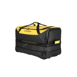Grote Reistassen|Heren Reistassen>Travelite Basics Wheeled Duffle 70cm yellow