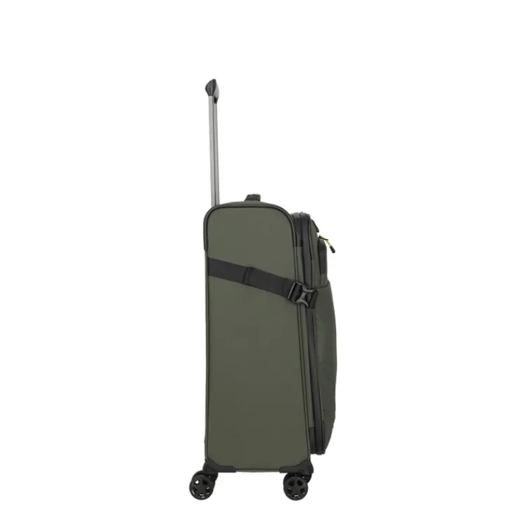 Reistrolleys|Reiskoffers>Travelite Briize 4W Trolley M khaki