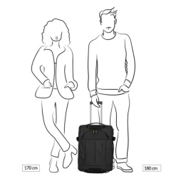 Handbagage Reistassen|Heren Reistassen>Travelite Briize Wheeled Duffle S black