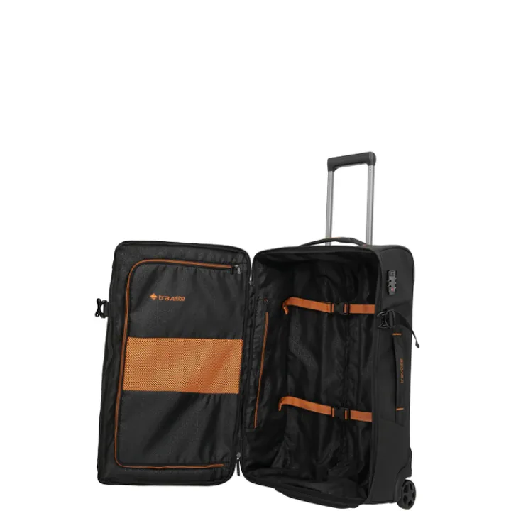 Heren Reistassen|Dames Reistassen>Travelite Briize Wheeled Duffle M black
