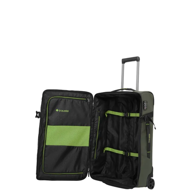 Heren Reistassen|Dames Reistassen>Travelite Briize Wheeled Duffle M khaki