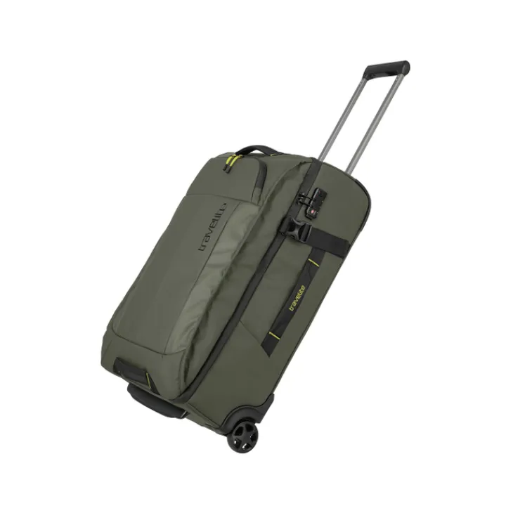 Heren Reistassen|Dames Reistassen>Travelite Briize Wheeled Duffle M khaki