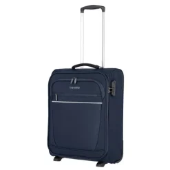 Handbagage Trolleys|Reistrolleys>Travelite Cabin 2 Wiel Boardtrolley navy
