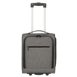 Handbagage Trolleys|Reistrolleys>Travelite Cabin 2 Wiel Underseater 43cm grey melange