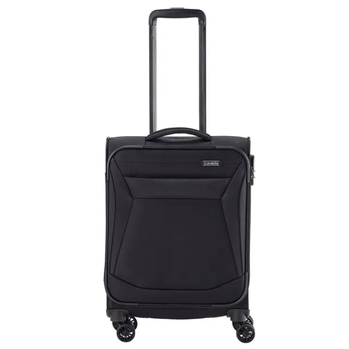 Transavia Trolleys|Ryanair Trolleys>Travelite Chios 4 Wiel Trolley S black
