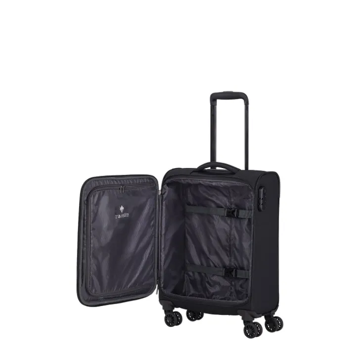 Transavia Trolleys|Ryanair Trolleys>Travelite Chios 4 Wiel Trolley S black