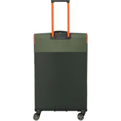 Reistrolleys|Reiskoffers>Travelite Color Craze 4 Wheel Trolley L olive