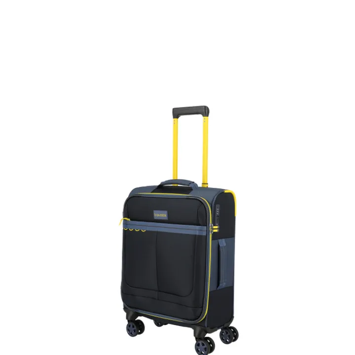 Transavia Trolleys|Ryanair Trolleys>Travelite Color Craze 4 Wheel Cabin Trolley navy