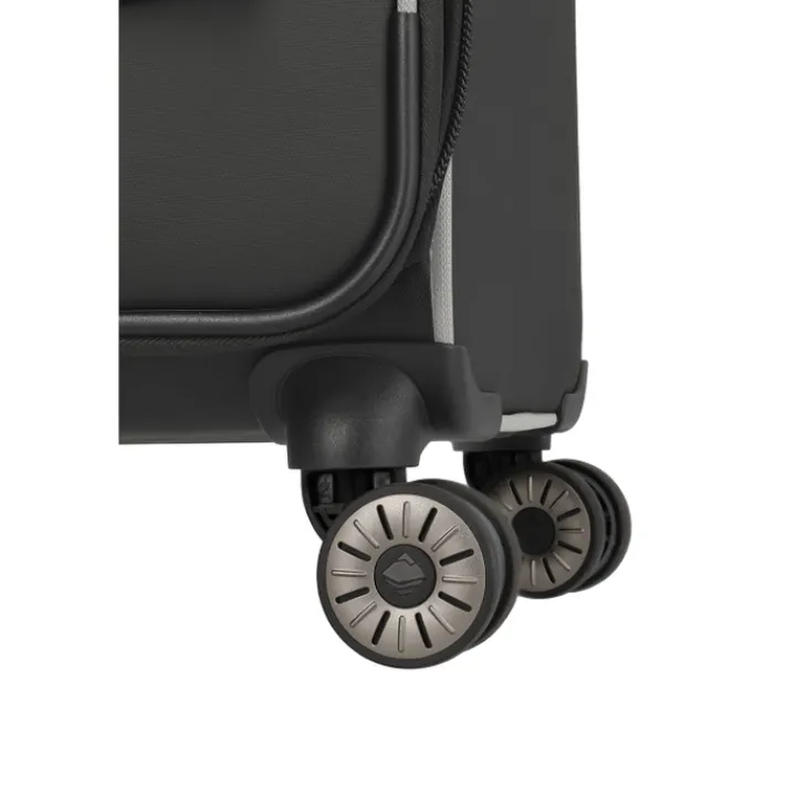 Reistrolleys|Reiskoffers>Travelite Crosslite 5.0 4w Trolley L white sand