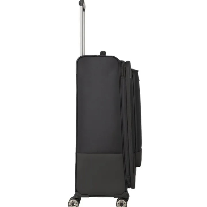 Reistrolleys|Reiskoffers>Travelite Crosslite 5.0 4w Trolley L black