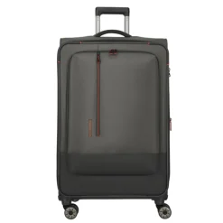 Reistrolleys|Reiskoffers>Travelite Crosslite 5.0 4w Trolley L dark olive