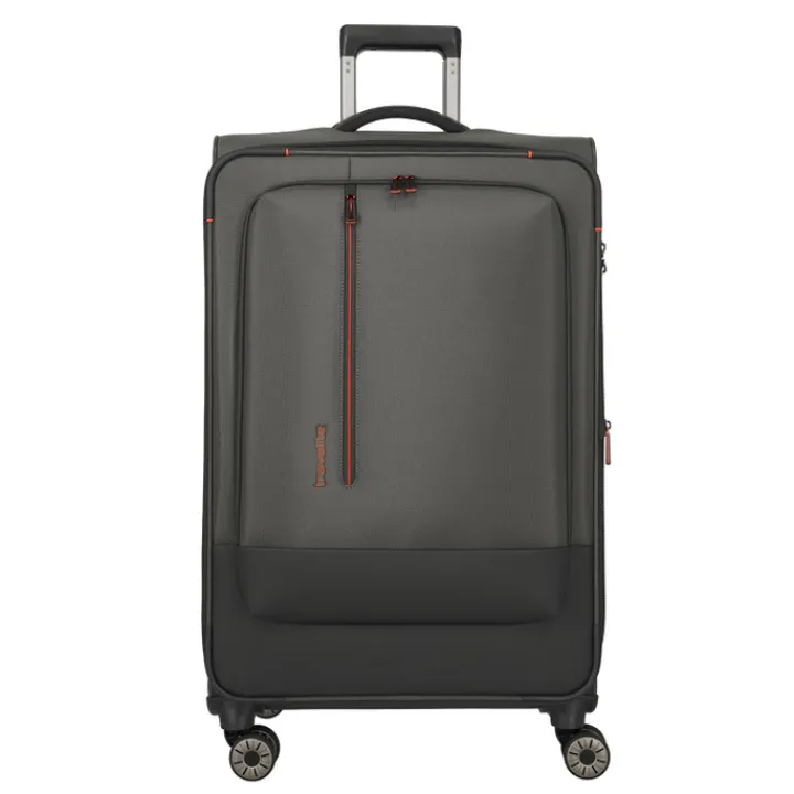 Reistrolleys|Reiskoffers>Travelite Crosslite 5.0 4w Trolley L dark olive