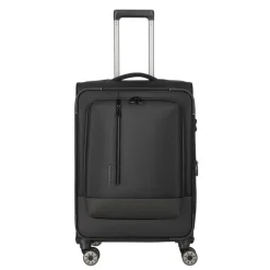Reistrolleys|Reiskoffers>Travelite Crosslite 5.0 4w Trolley M black